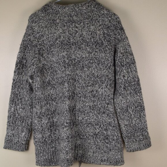 Banana Republic 100% Wool Womens Chunky Cozy Warm Cardigan Sweater Winter Fall M - Picture 5 of 9